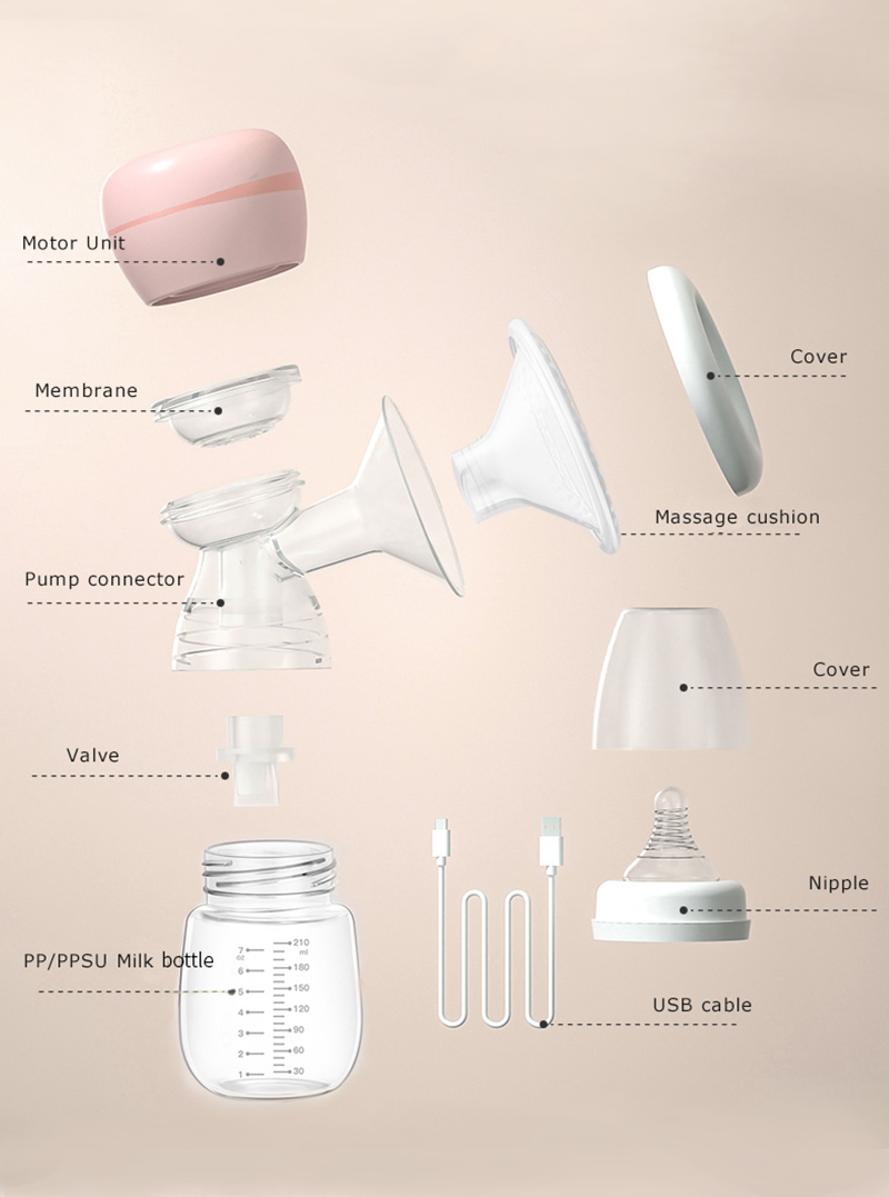 Integrated Design Electric Breast Milk Pump(9)