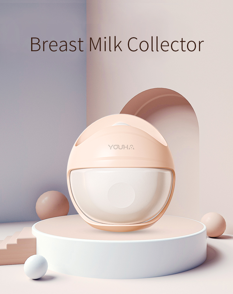 Manual Wearable Silicone Breast Milk Collector(4)
