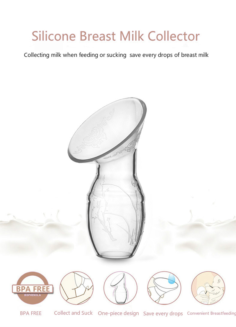 Silicone Breast Milk Catcher Nursing Cups(4) new