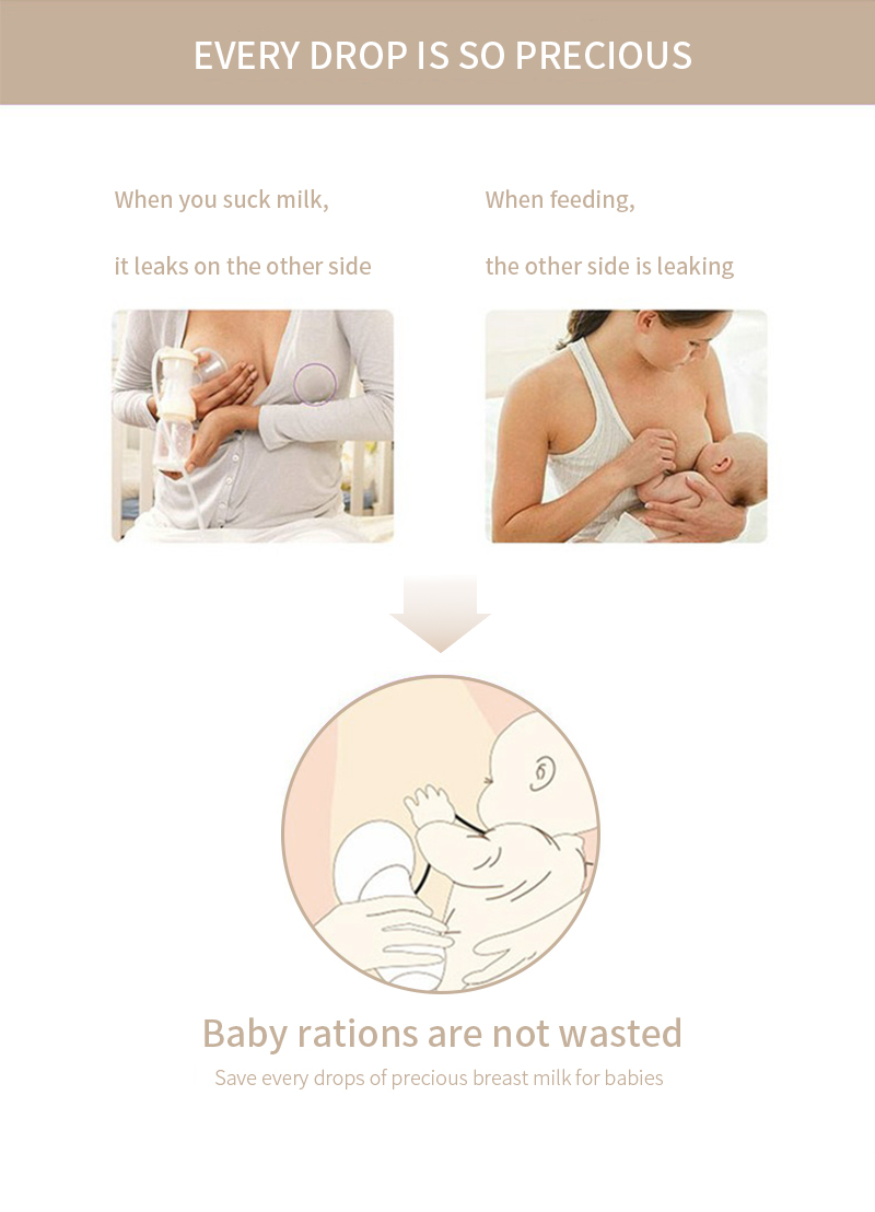 Silicone Breast Milk Catcher Nursing Cups(5)