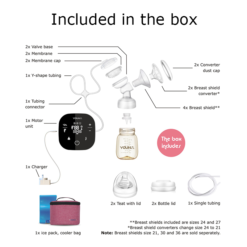 YOUHA THE ONE Double Breast Pump (9)